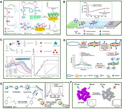 Frontiers Multiple Recognition Based Sensor For Pesticide Residues